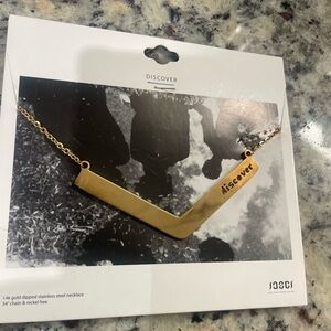 JAECI 14k gold dipped necklace 34” chain
